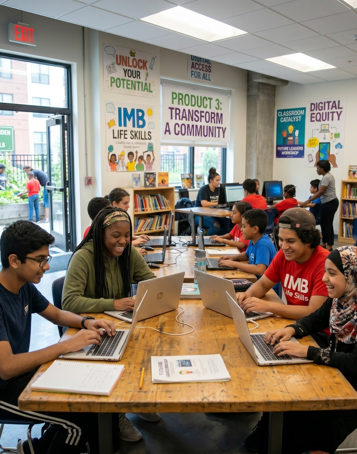 Classroom Catalyst: Provide 5 Tablet Laptops for Future Leaders