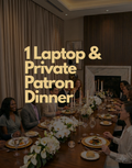 Patron of Progress: 1 Laptop Donation + Private Dinner Invitation